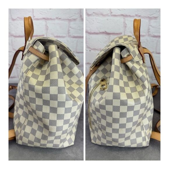 Louis Vuitton Sperone Damier Azur Canvas  Backpack - Picture 9 of 16
